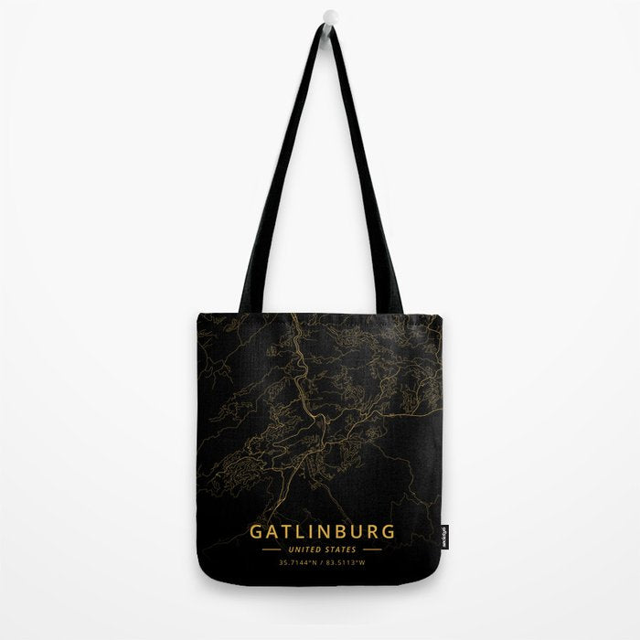 Gatlinburg, United States - Gold Tote Bag Gallery Image 2
