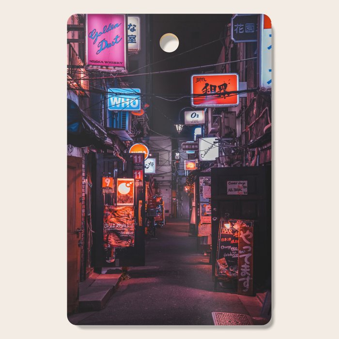 Golden Gai Tokyo Bar Crawl Cutting Board Gallery Image 1