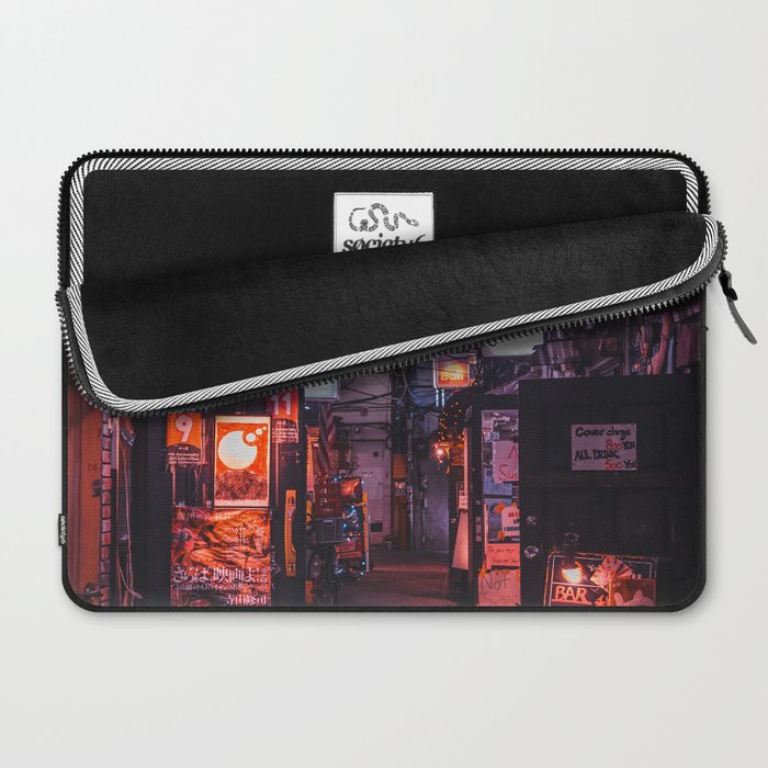 Golden Gai Tokyo Bar Crawl Laptop Sleeve Gallery Image 2