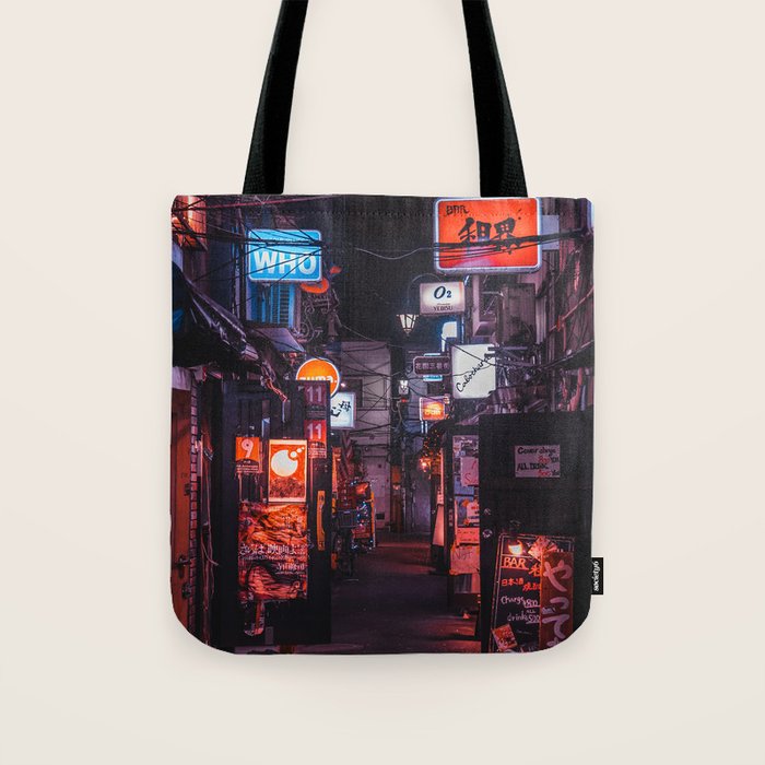 Golden Gai Tokyo Bar Crawl Tote Bag Gallery Image 1