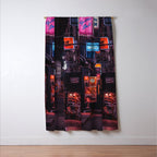 Golden Gai Tokyo Bar Crawl Window Curtain Gallery Image 3