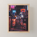 Golden Gai Tokyo Bar Crawl Mini Art Print Gallery Image 1