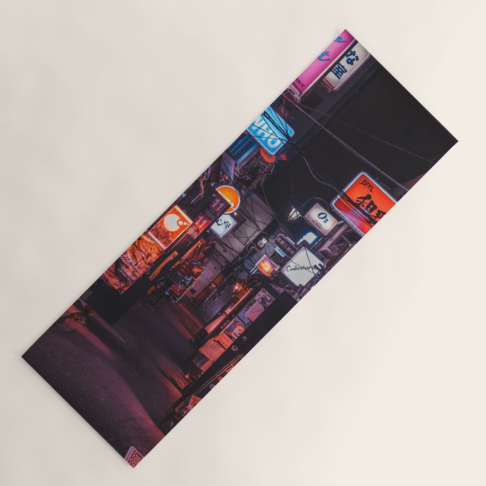 Golden Gai Tokyo Bar Crawl Yoga Mat Gallery Image 1