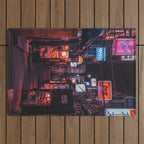 Golden Gai Tokyo Bar Crawl Outdoor Rug Gallery Image 1