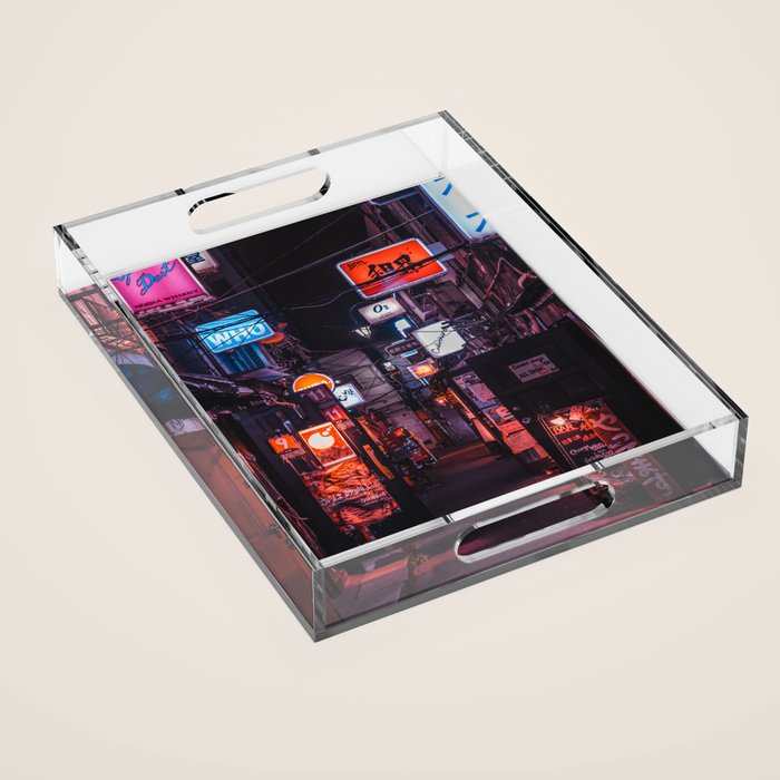 Golden Gai Tokyo Bar Crawl Acrylic Tray Gallery Image 1