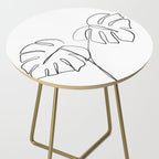 Monstera minimal Side Table Gallery Image 2