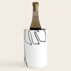 Monstera minimal Wine Chiller Gallery Image 3