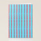 Americana Stripes Stationery Card Gallery Image 2