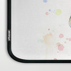 Giraffe Baby Watercolor Laptop Sleeve Gallery Image 3