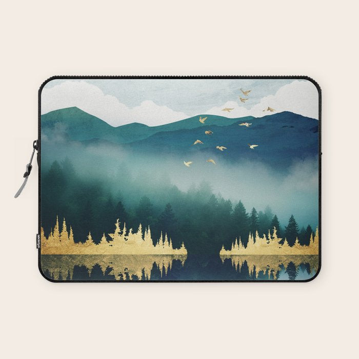 Mist Reflection Laptop Sleeve Gallery Image 1