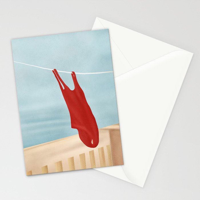 Bathing Suit Stationery Card Gallery Image 2
