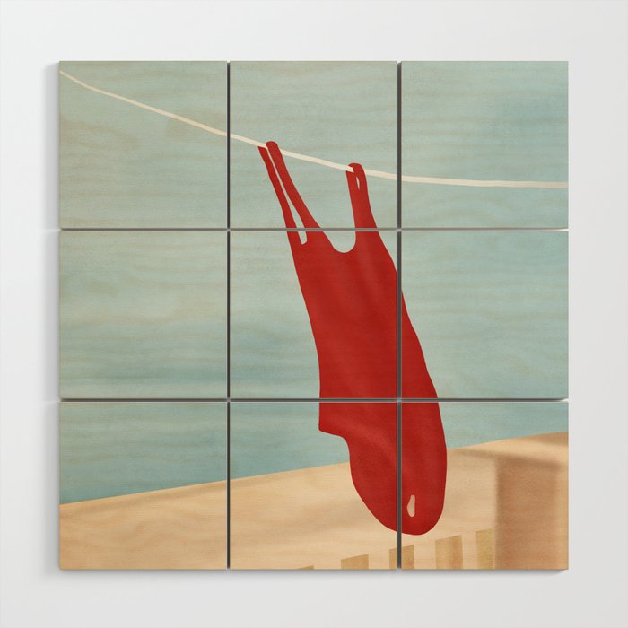 Bathing Suit Wood Wall Art Gallery Image 1