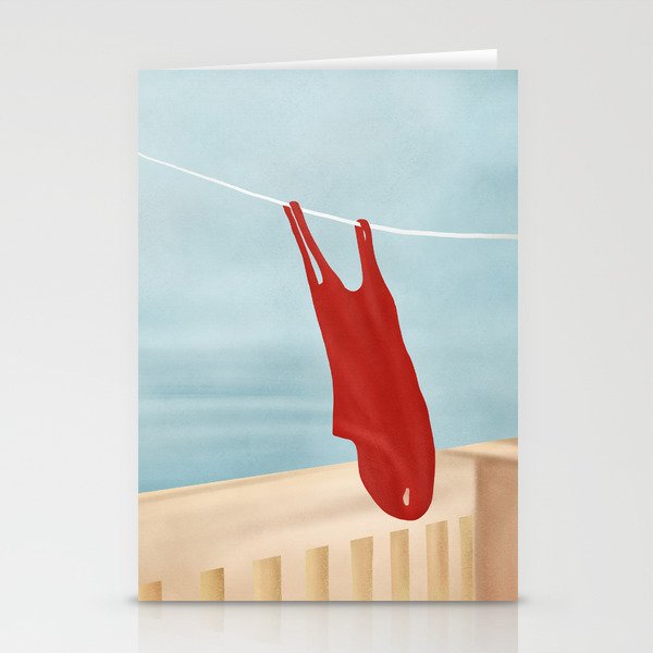 Bathing Suit Stationery Card Gallery Image 1