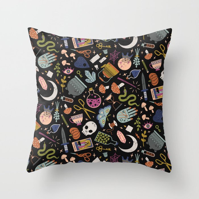 Magical Objects Throw Pillow Gallery Image 6