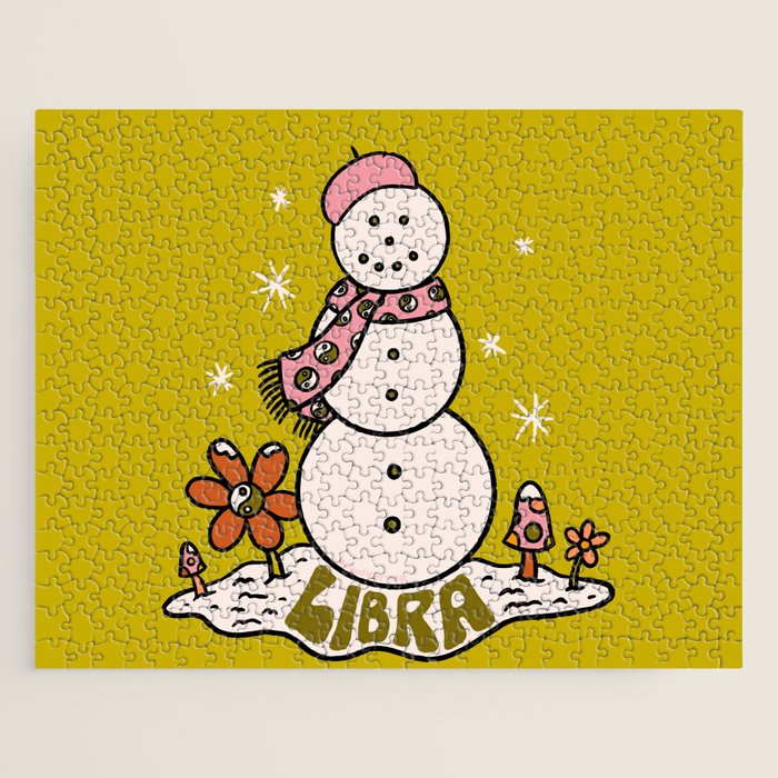 Libra Snowman Jigsaw Puzzle Gallery Image 1