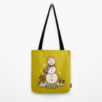 Libra Snowman Tote Bag Gallery Image 2