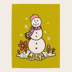 Libra Snowman Poster Gallery Image 4