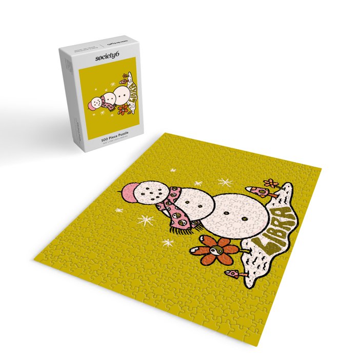 Libra Snowman Jigsaw Puzzle Gallery Image 2