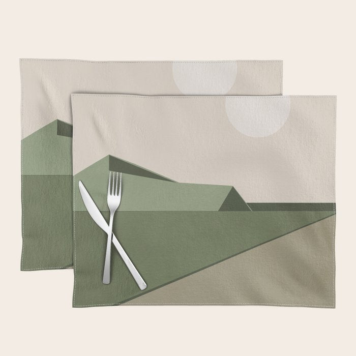 Abstract Minimal Geometric 14 Placemat Gallery Image 1