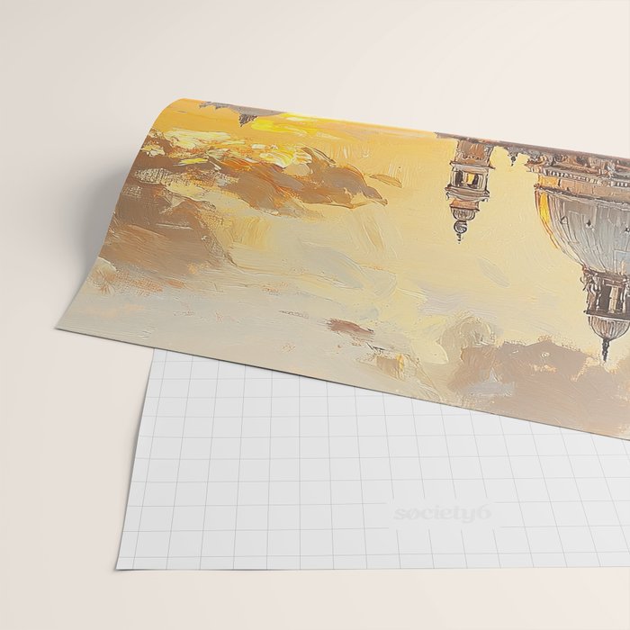 Reflections of a Venetian Dusk Wrapping Paper Gallery Image 2
