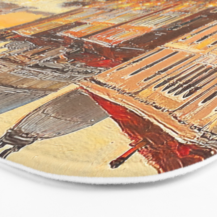 Reflections of a Venetian Dusk Bath Mat Gallery Image 3