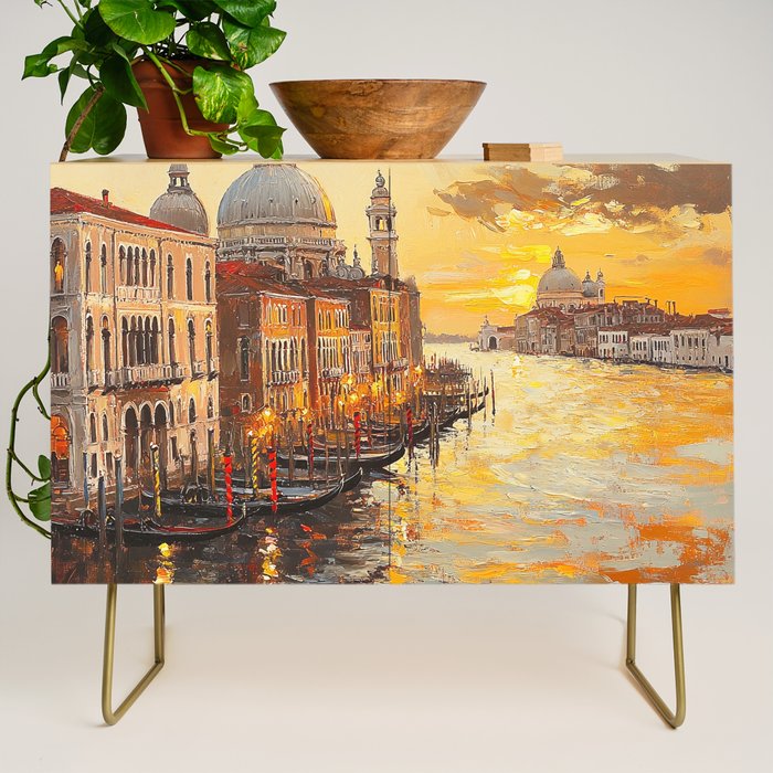 Reflections of a Venetian Dusk Credenza Gallery Image 1