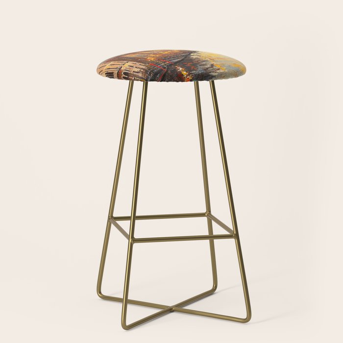 Reflections of a Venetian Dusk Stool Gallery Image 2