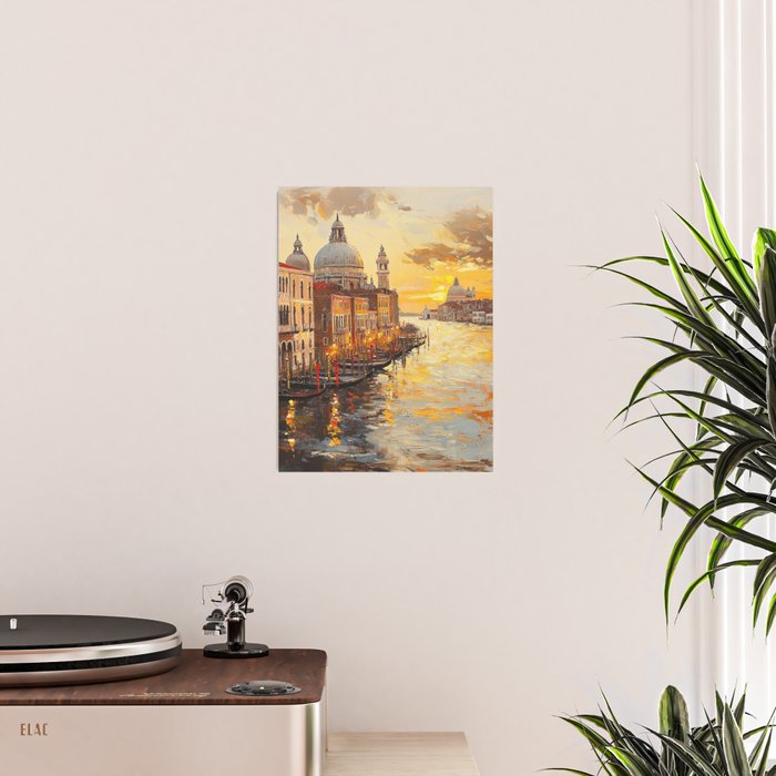 Reflections of a Venetian Dusk Poster Gallery Image 2