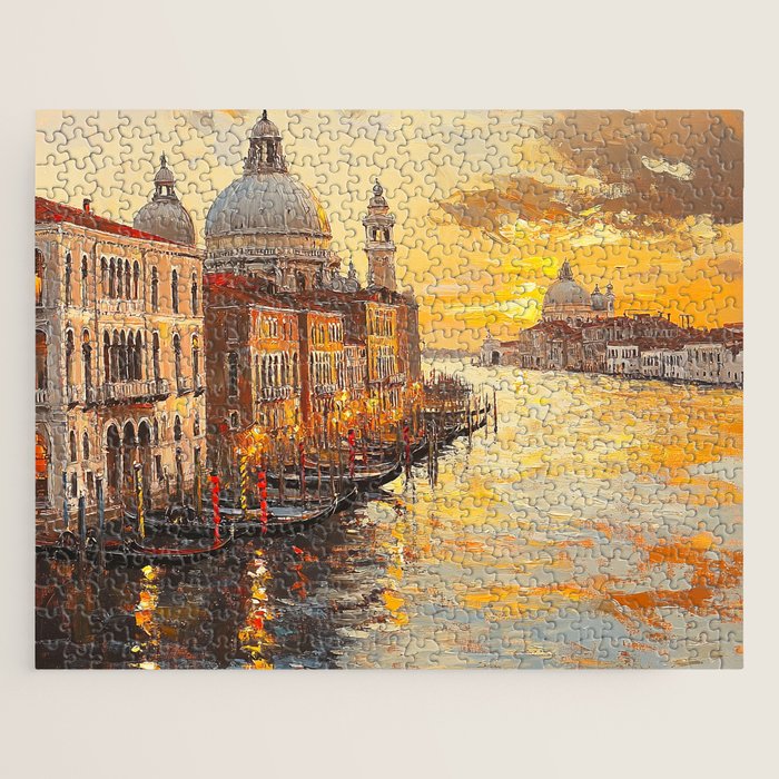 Reflections of a Venetian Dusk Jigsaw Puzzle Gallery Image 1