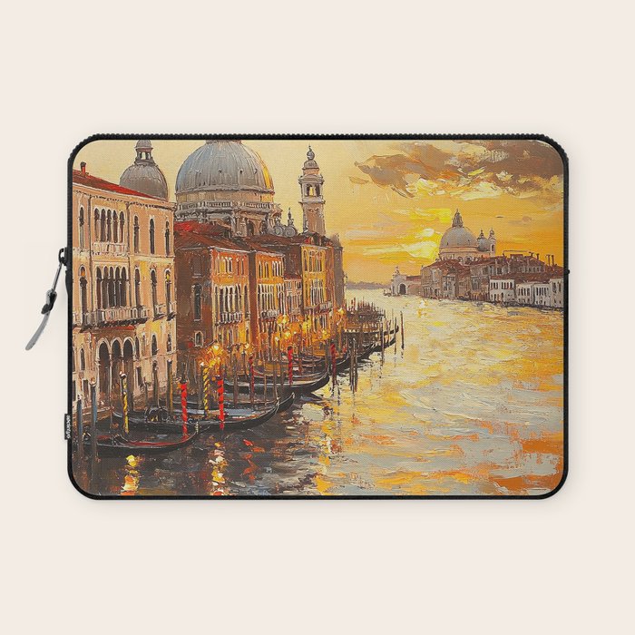 Reflections of a Venetian Dusk Laptop Sleeve Gallery Image 1