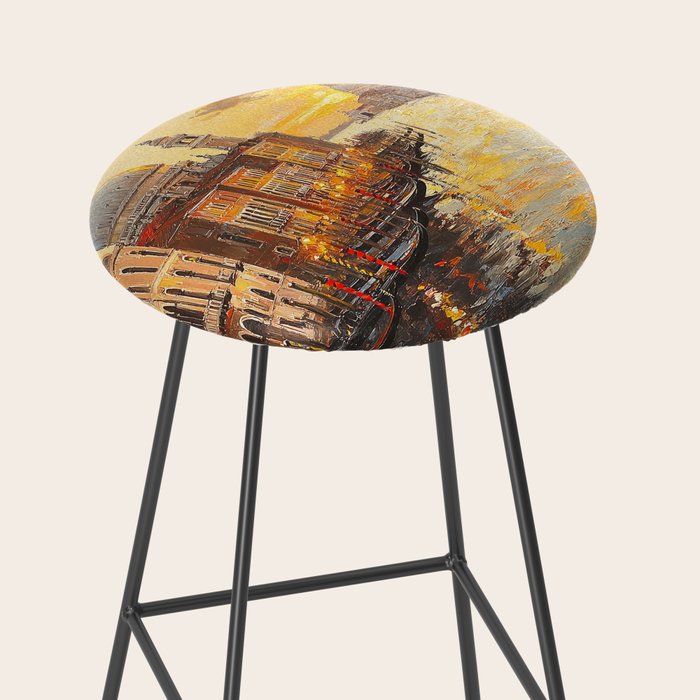 Reflections of a Venetian Dusk Stool Gallery Image 2