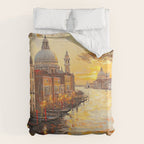 Reflections of a Venetian Dusk Duvet Cover Gallery Image 6