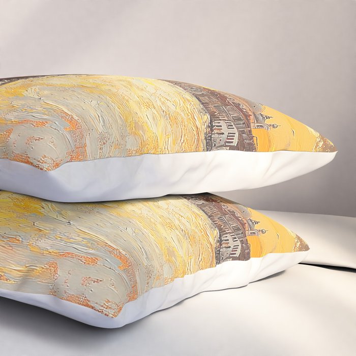 Reflections of a Venetian Dusk Pillow Sham Gallery Image 3