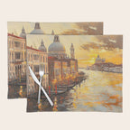 Reflections of a Venetian Dusk Placemat Gallery Image 1