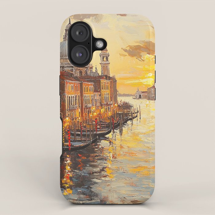 Reflections of a Venetian Dusk iPhone Case Gallery Image 1