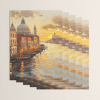 Reflections of a Venetian Dusk Wrapping Paper Gallery Image 3