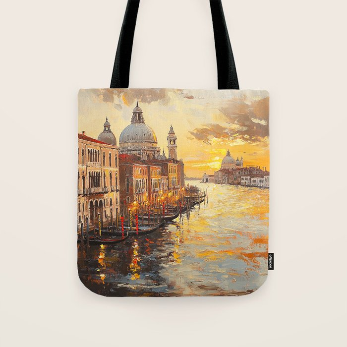 Reflections of a Venetian Dusk Tote Bag Gallery Image 1