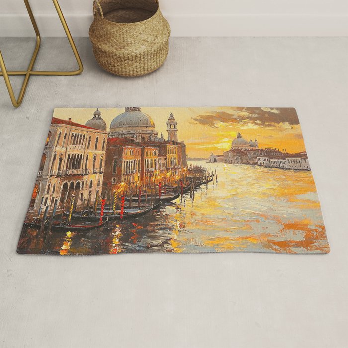 Reflections of a Venetian Dusk Rug Gallery Image 1