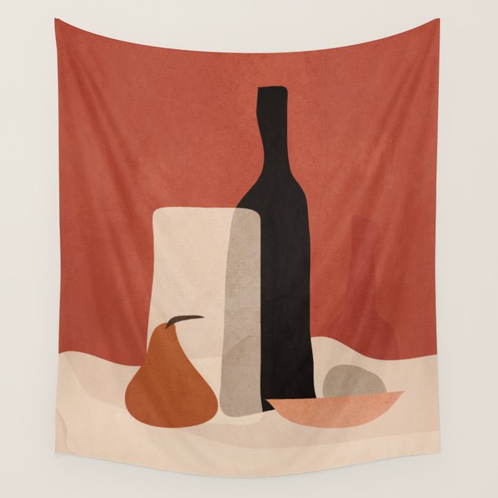 Minimalist Still Life 11 Wall Tapestry Gallery Image 4