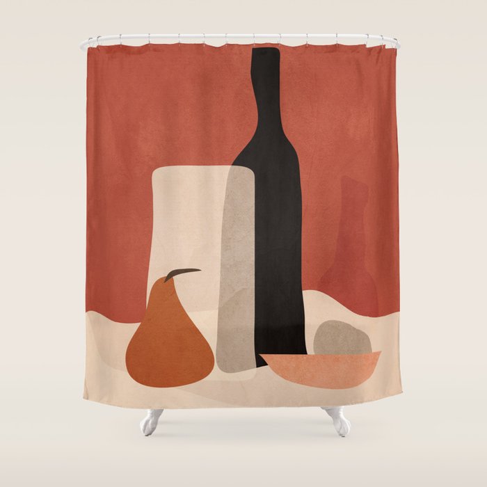 Minimalist Still Life 11 Shower Curtain Gallery Image 1