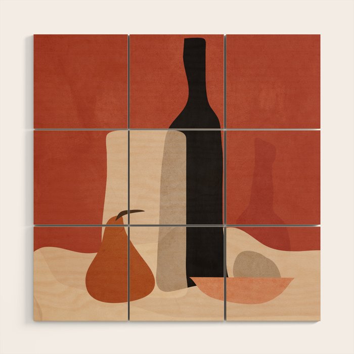 Minimalist Still Life 11 Wood Wall Art Gallery Image 1
