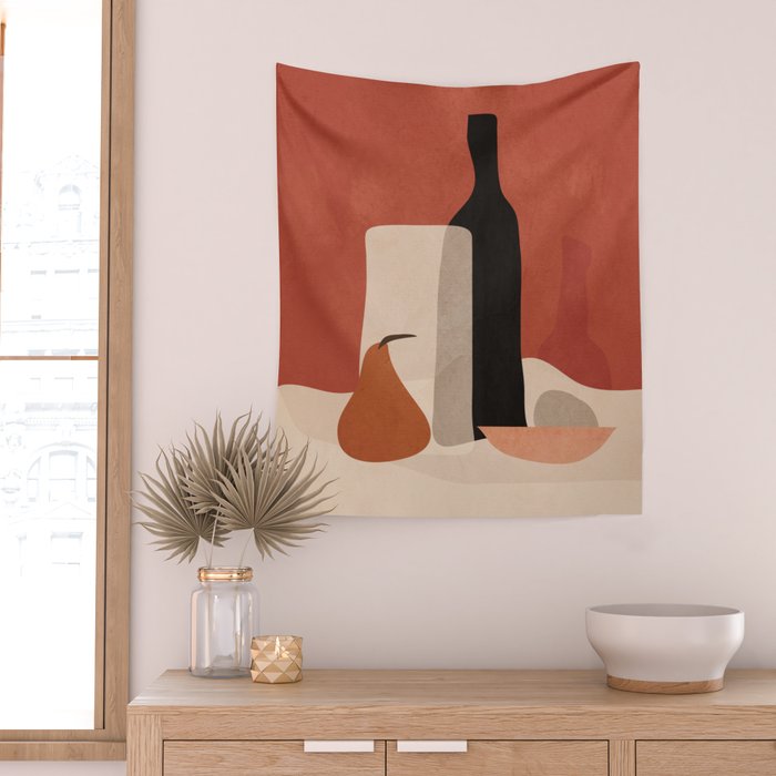 Minimalist Still Life 11 Wall Tapestry Gallery Image 2
