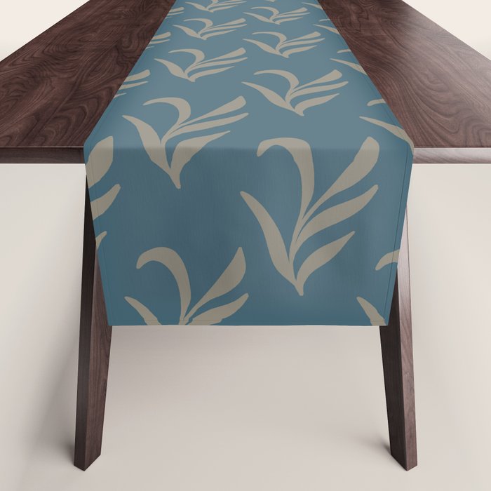 Elegant Leafy Branches Table Runner Gallery Image 1