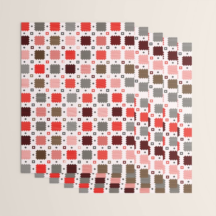 Christmas Quilt - pattern no3 Wrapping Paper Gallery Image 3