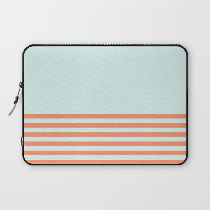 Beach Stripes Laptop Sleeve Gallery Image 1