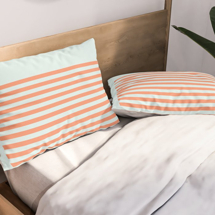 Beach Stripes Pillow Sham Gallery Image 2