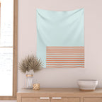 Beach Stripes Wall Tapestry Gallery Image 2