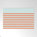 Beach Stripes Welcome Mat Gallery Image 1