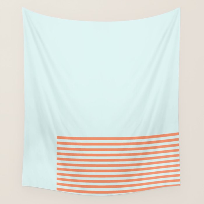 Beach Stripes Wall Tapestry Gallery Image 4