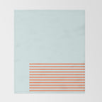Beach Stripes Throw Blanket Gallery Image 2